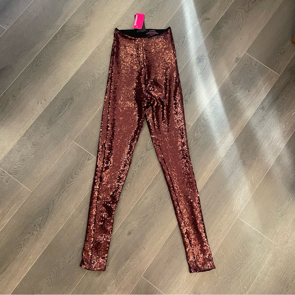 NWT Commando Wine Sequin Leggings (Sz M)